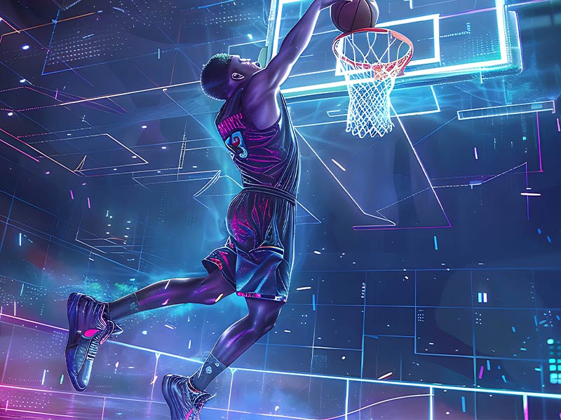 左手突破+神准三分!这位湖蜜小姐姐的球技相当可以啊!