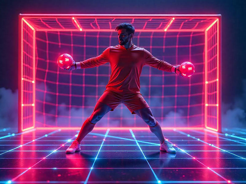 吹响反击号角！实拍：泽林斯基艺高人胆大点射球门上角